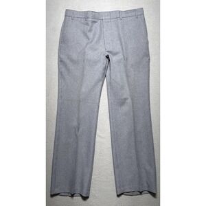 VTG Levis Action Slacks Trouser Pants Mens‎ 38X32 Gray Pinstripe Career Office